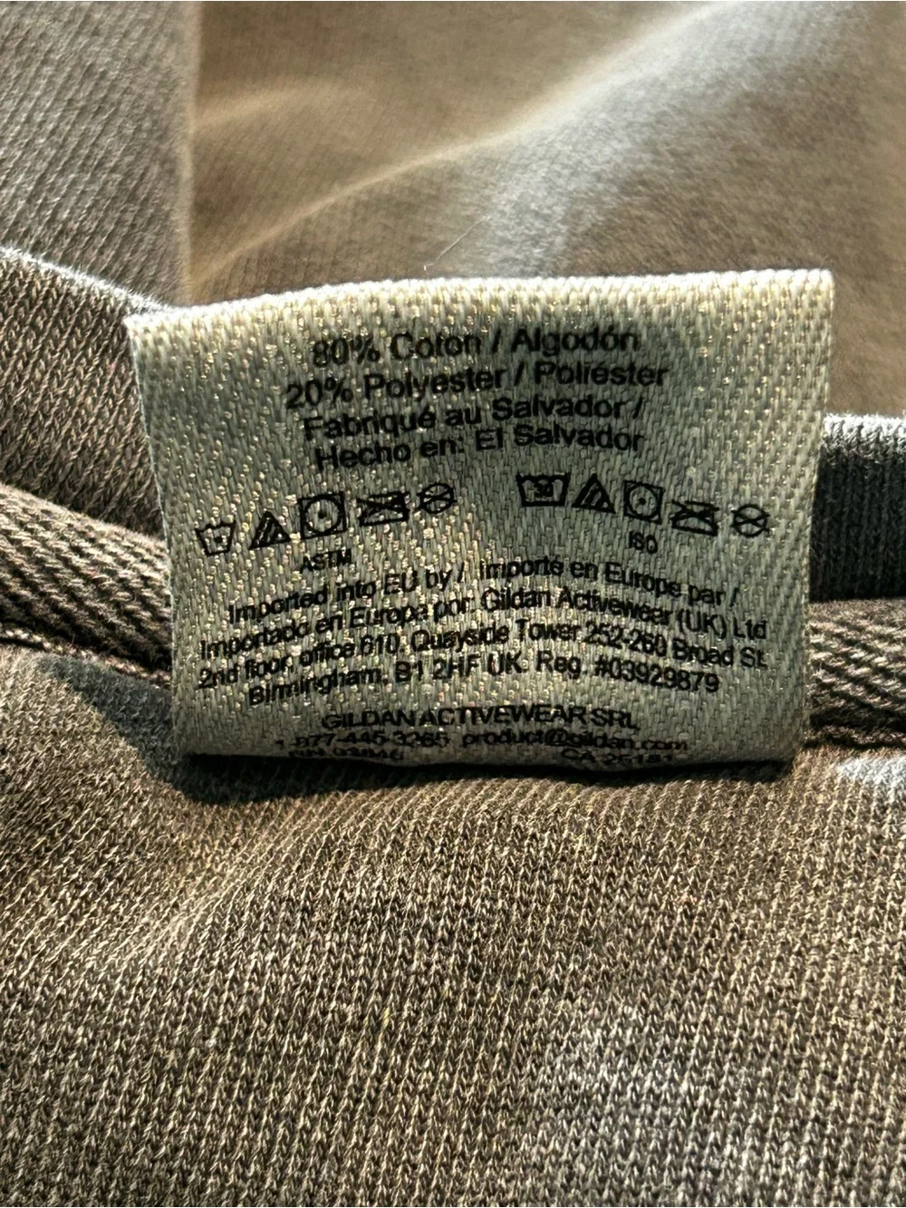 Comfort Colors soft gray